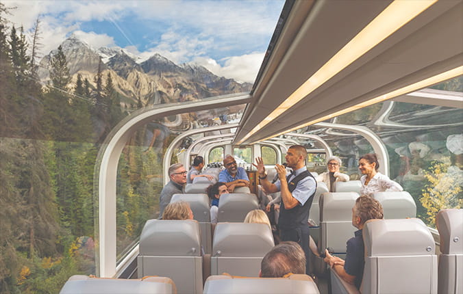Rocky Mountaineer trips with AAA Travel