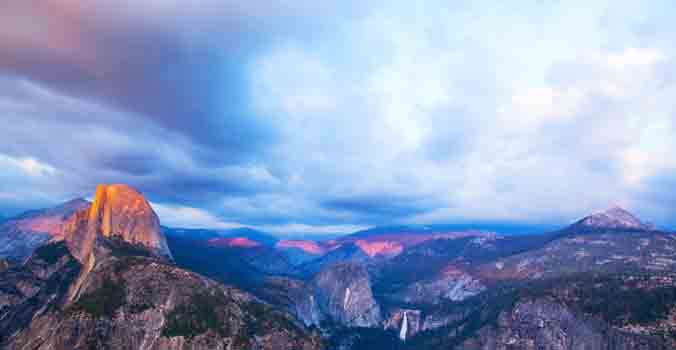 Half Dome Rock in Yosemite National Park